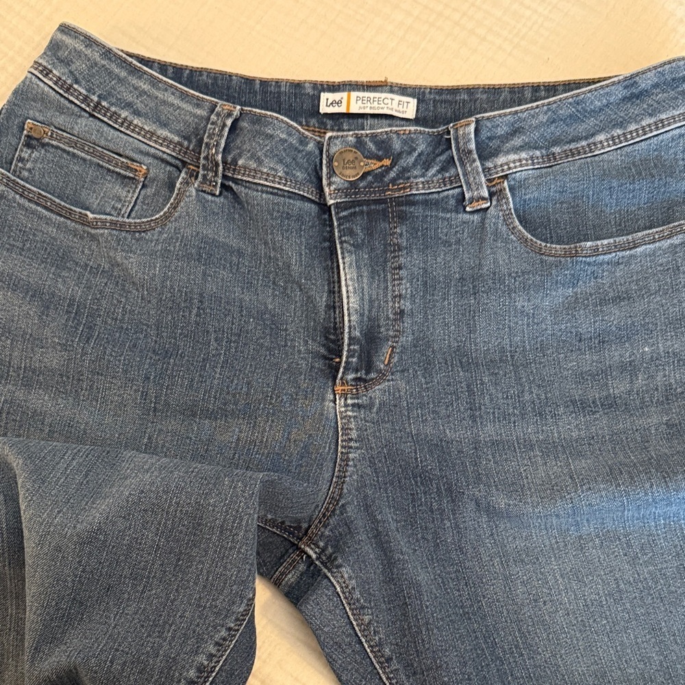 Lee Women's Classic Blue Straight Leg Jeans